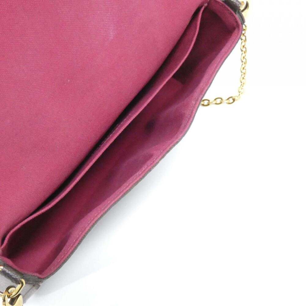 LOUIS VUITTON Brown Monogram Pochette Shoulder Bag - Picture 9 of 10